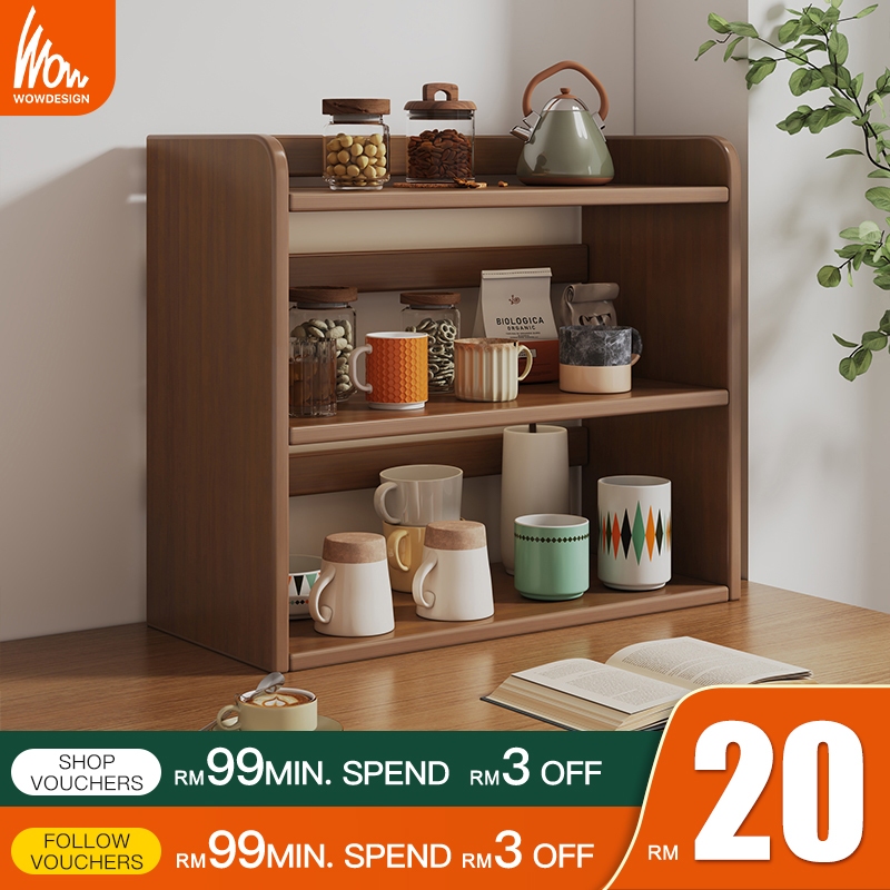 Cup Holder Mug Holder Rak Cawan Wood Mug Holder Mug Display Rack Coffee ...