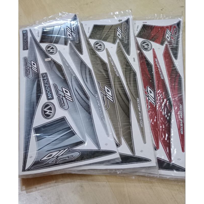 Modenas CT110 (1) Body Sticker set | Shopee Malaysia