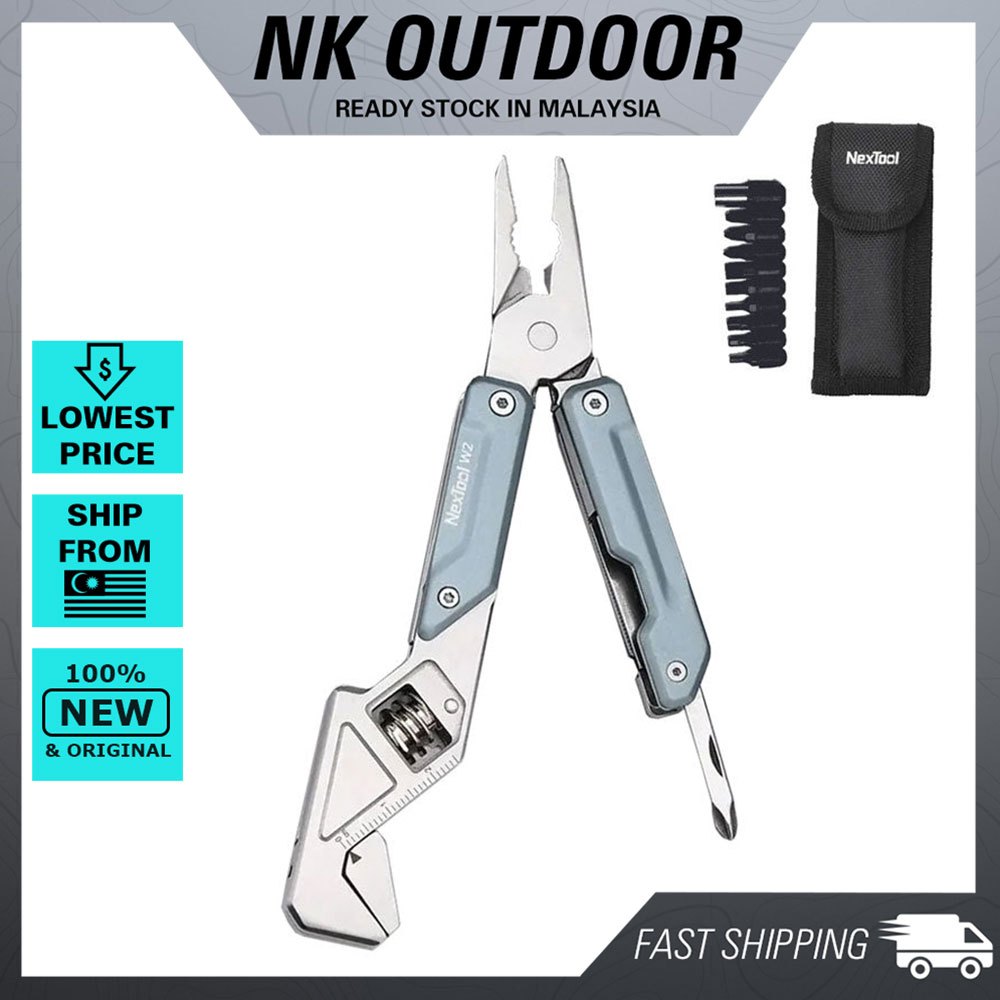NexTool NE20293A 8-In-1 Light Wrench W2 Multitool | Shopee Malaysia