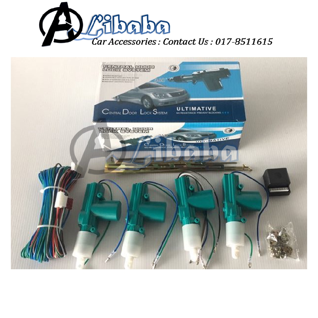 Universal Auto Door Center Control Lock Gun System | Shopee Malaysia