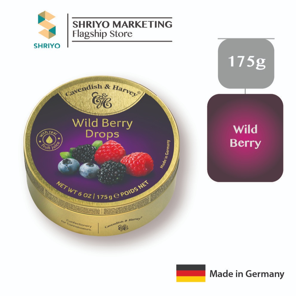 Cavendish & Harvey Wild Berry Drops (175g) | Shopee Malaysia