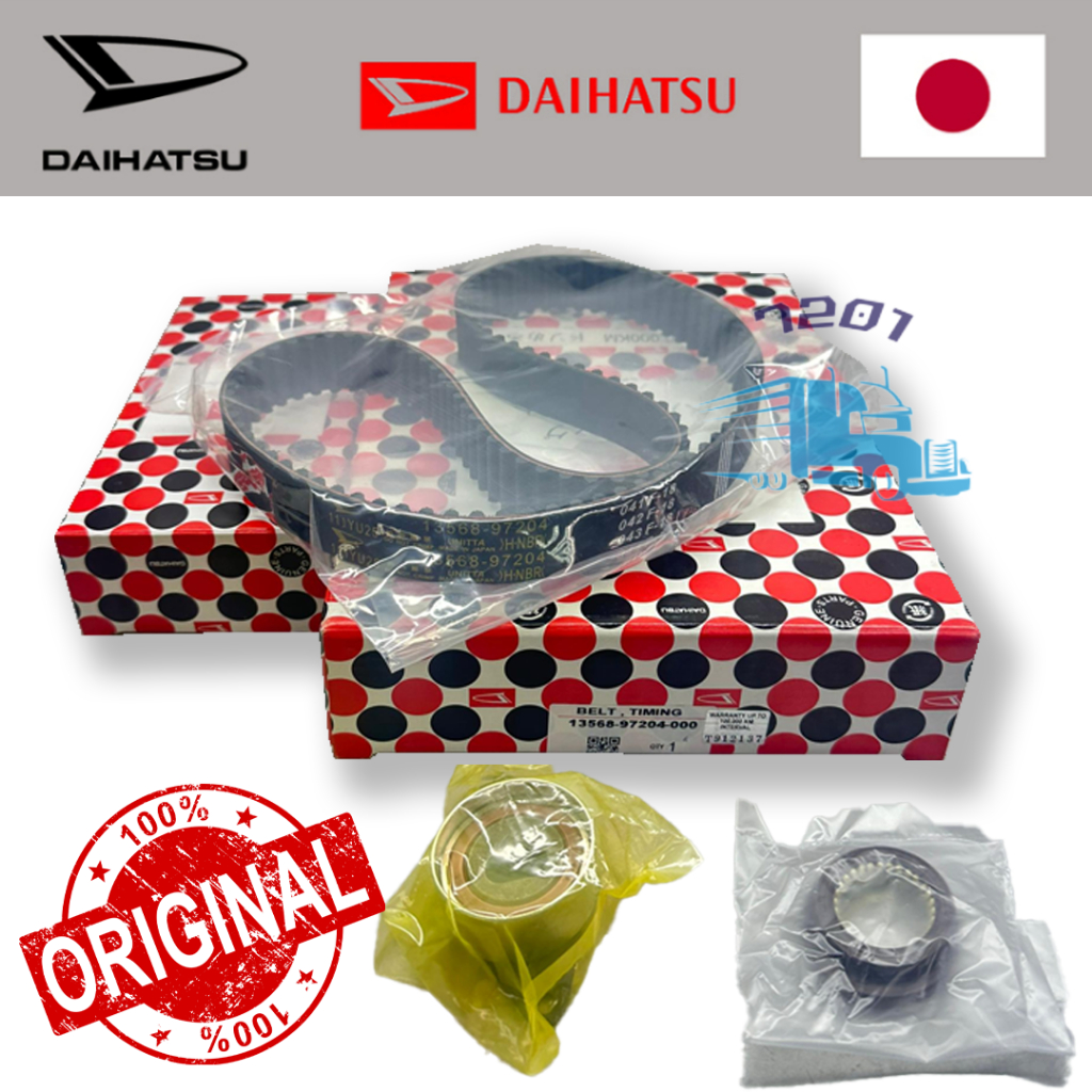DAIHATSU TIMING BELT KIT SET PERODUA KELISA KENARI VIVA 850 1.0 MYVI 1. ...