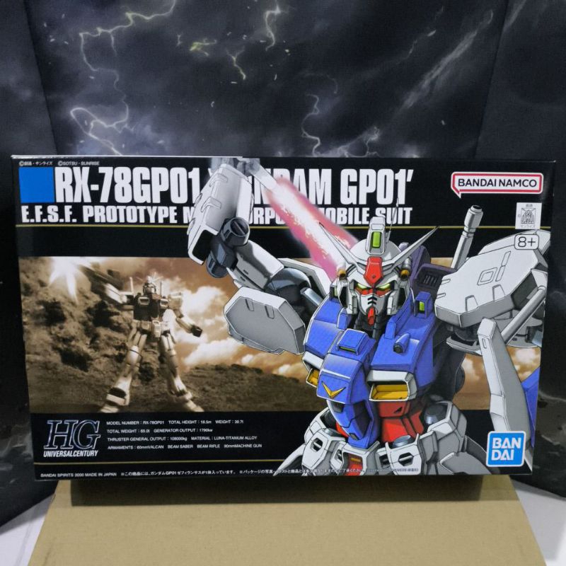 HG RX-78 GP01 GUNDAM GP01 ZEPHYRANTHES | Shopee Malaysia