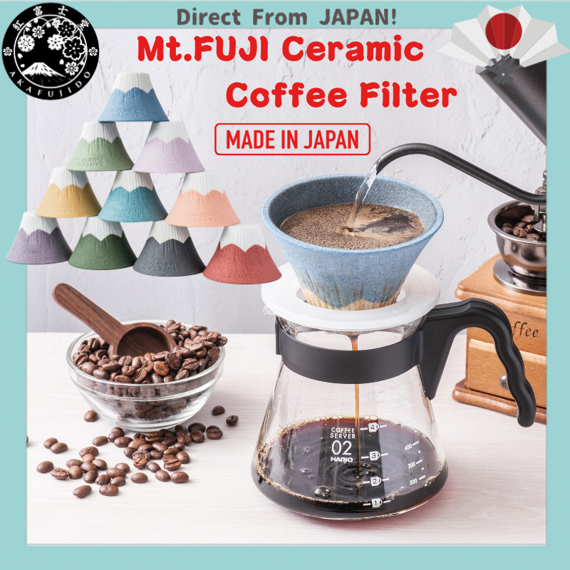 [Direct From JAPAN] Ceramic Coffee Filter Pour Over Dripper Paperless ...