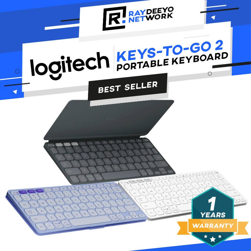 Logitech Keys-To-Go 2 Portable Slim Wireless Keyboard [Bluetooth/Super ...