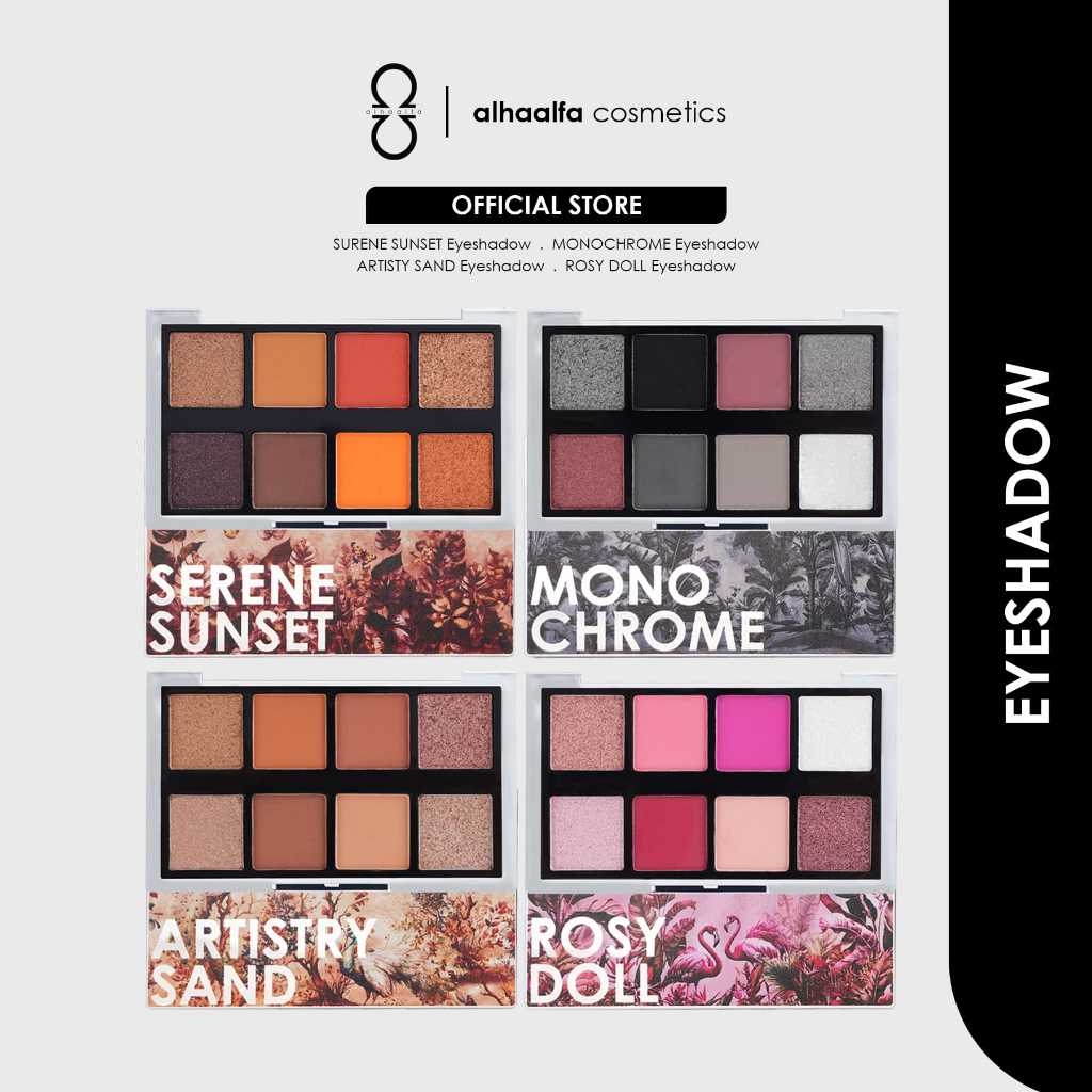 Alha Alfa BRAND NEW Eyeshadow | Shopee Malaysia