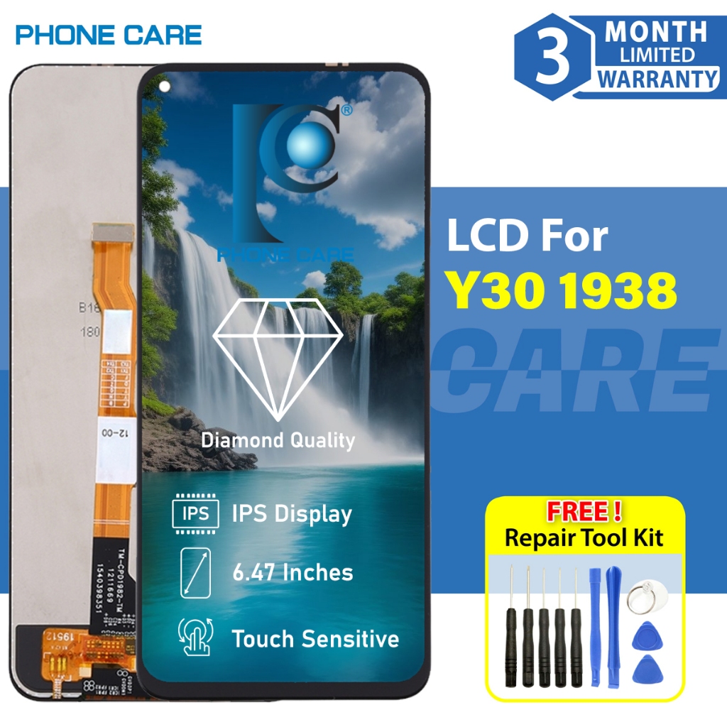 Lcd For Vivo Y30 1938 (With Touch Screen Display) | Shopee Malaysia