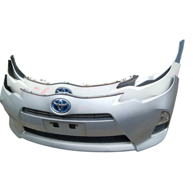 Original Japan (Used) Toyota Aqua NHP10/Prius Front Bumper/Rear Bumper ...