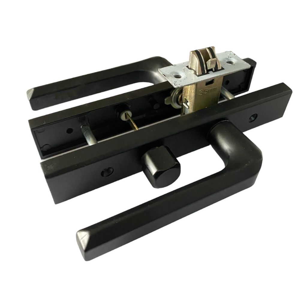 ALUMINIUM BATHROOM KEY & KEYLESS SWING DOOR LOCK HANDLE / ALUMINIUM ...