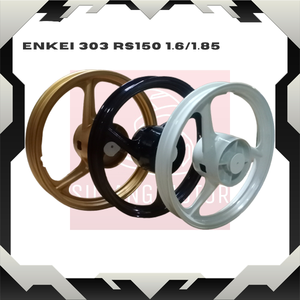 ENKE1 3L SPORT RIM 3 Batang 303 HONDA RS150 MATTE GOLD MATTE GLOSS ...