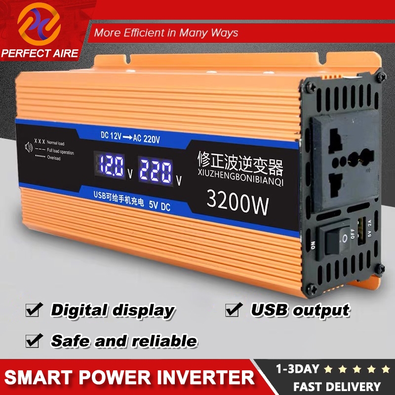 Power Inverter 12000W Solar Inverter 12V to 220V Multi-function Car ...