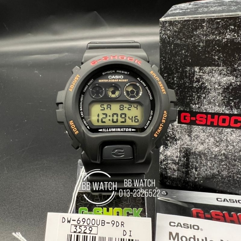 G-Shock 100% authentic [ FOX FIRE ] DW-6900UB-9 / DW 6900UB