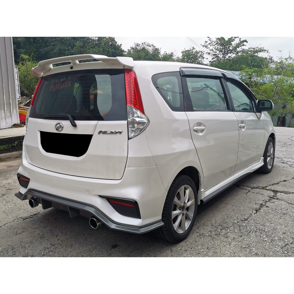 💥 𝐑𝐄𝐀𝐃𝐘 𝐒𝐓𝐎𝐂𝐊 💥 PERODUA ALZA 2019 - 2020 ( KHUL RACING ) REAR DIFFUSER ...