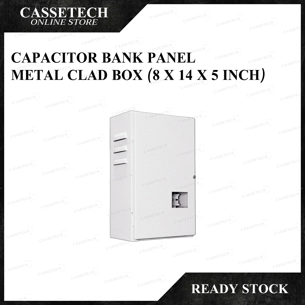 8×14×5 CAPACITOR BANK METAL BOX CLAD ELECTRICAL BOARD KOTAK SUIS ...