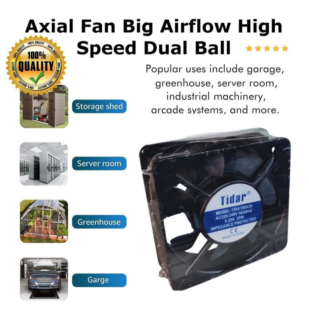 Tidar Copper Core Distribution Box Cooling Fan Chassis Axial Flow ...