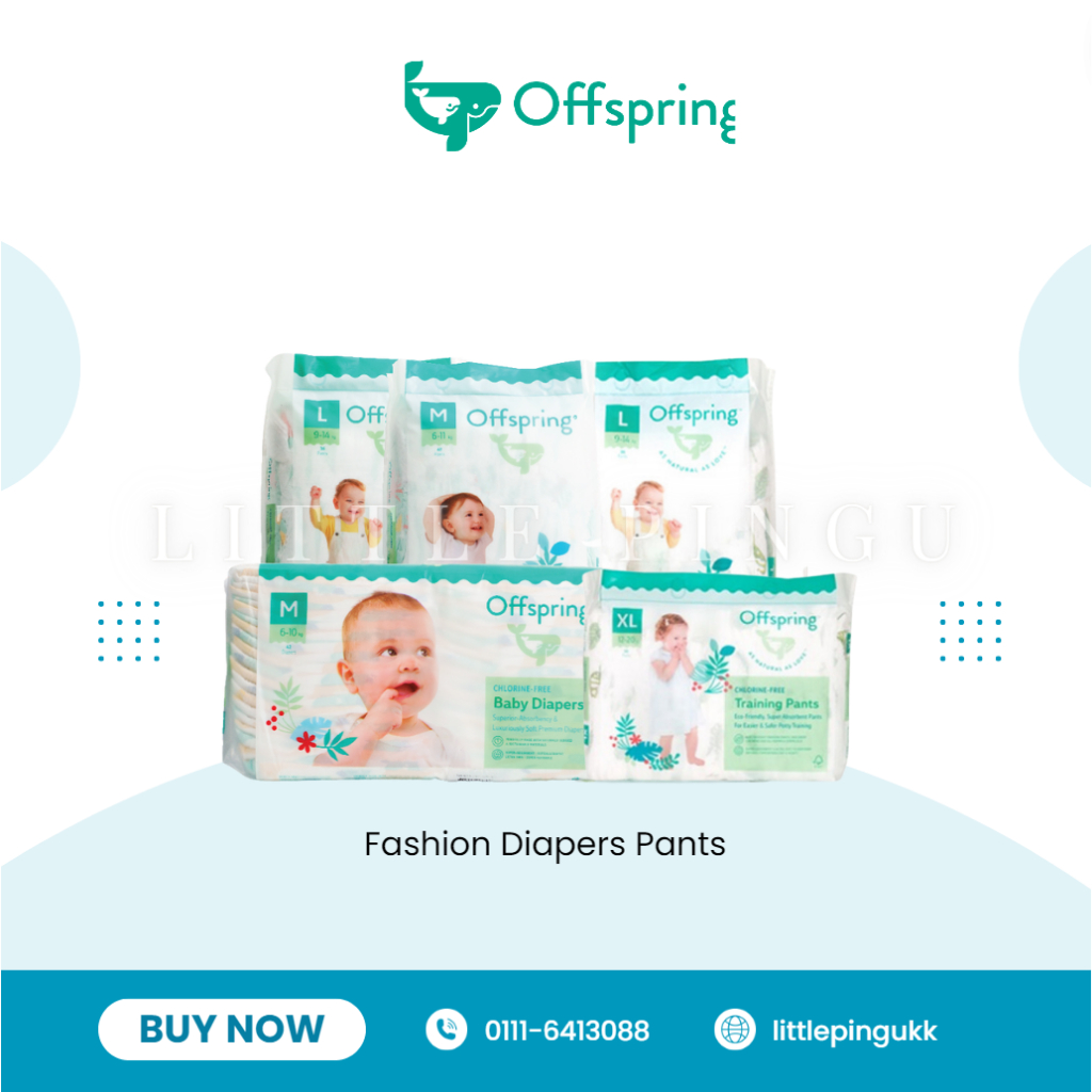 Off Spring Fashion Diapers Pants offspring | Shopee Malaysia