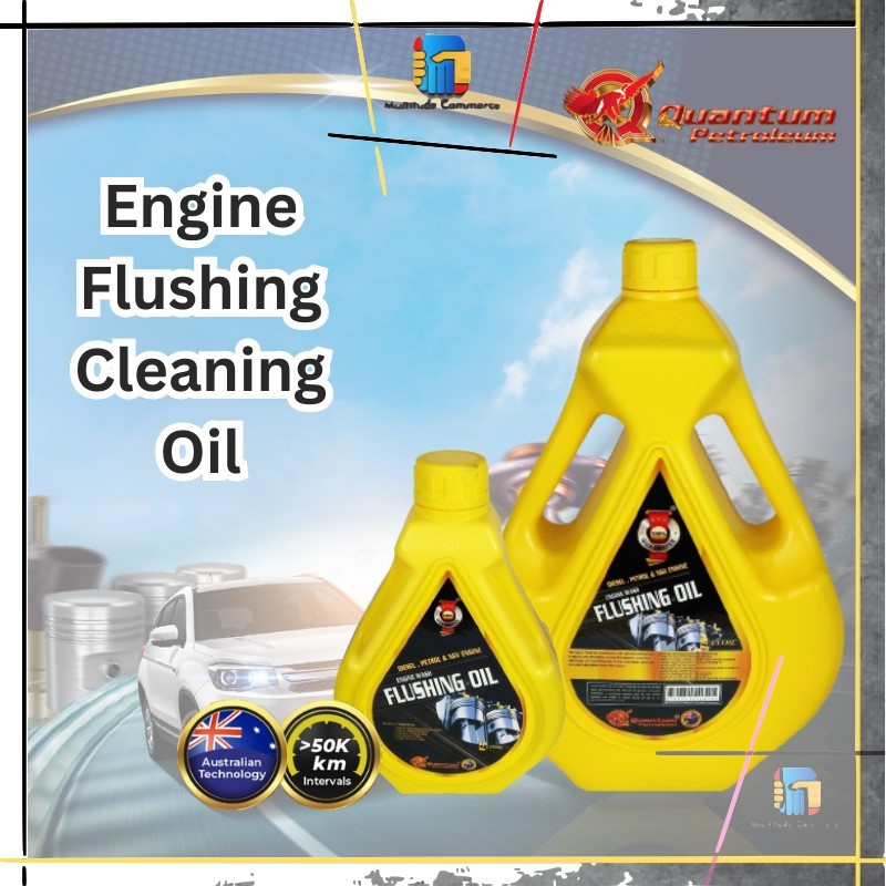 Quantum Petroleum Engine Flushing Cleaning Oil (1L / 4L) 100% Virgin ...