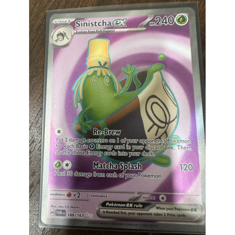 Sinistcha ex - 189/167 - Full Art Secret Rare | Shopee Malaysia