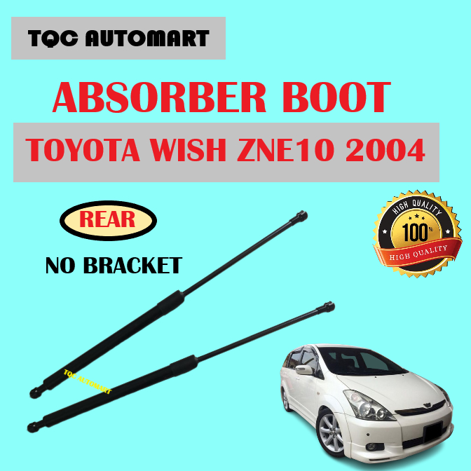 TOYOTA WISH ZNE10 2004 Rear Bonnet Damper Rear Boot Absorber Right Left ...