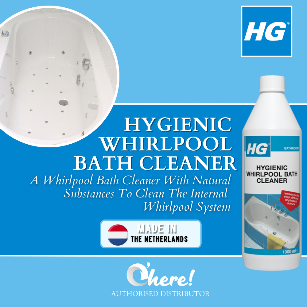HG Hygienic Whirlpool Bath Cleaner 1000ml | Shopee Malaysia