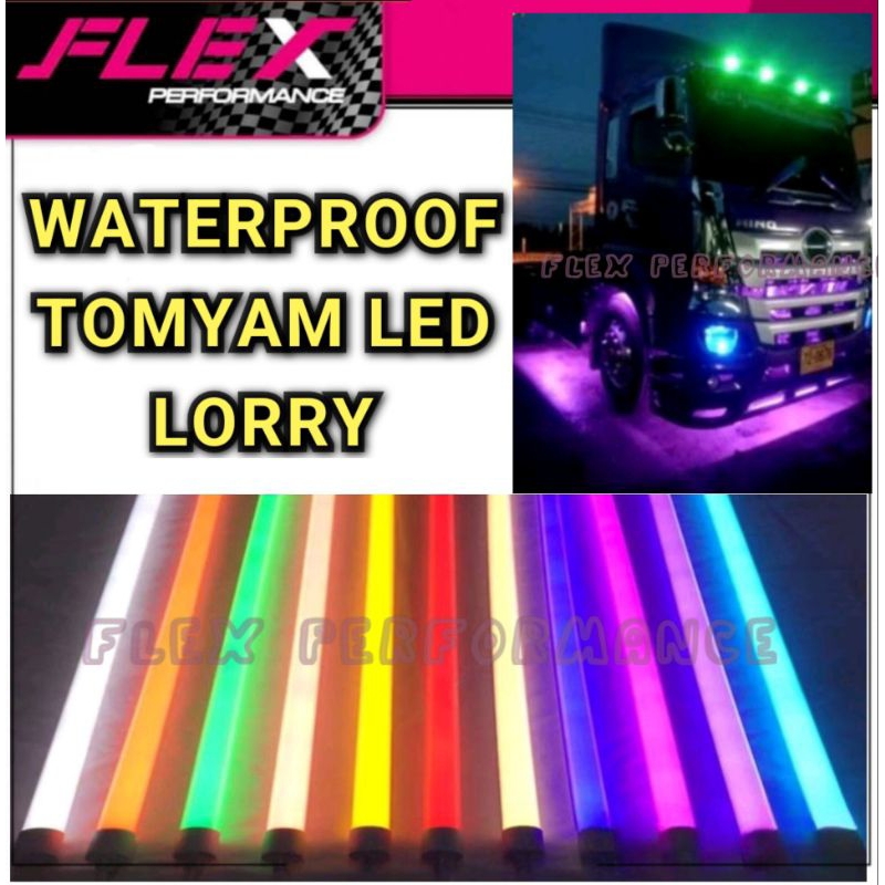 WATERPROOF TOMYAM LED 12V 24V T8 24