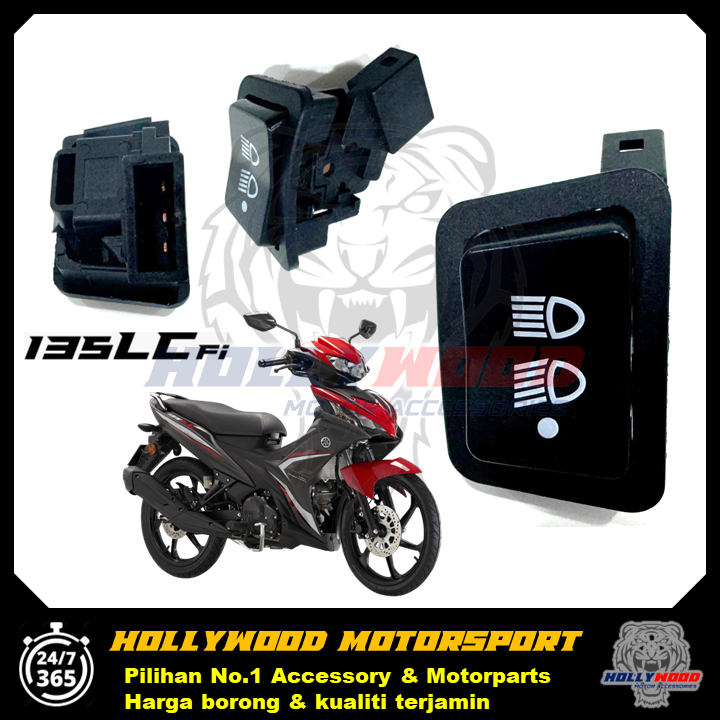 YAMAHA LC135 FI V8 ON OFF SWITCH HEAD LIGHT LAMP LAMPU DEPAN SUIS ON ...