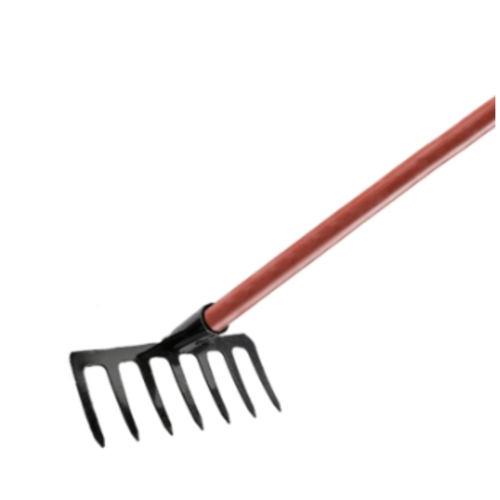 Metal Garden Rake With 7,9,11 Teeth Gardening Tools Cakar Besi Pencakar ...