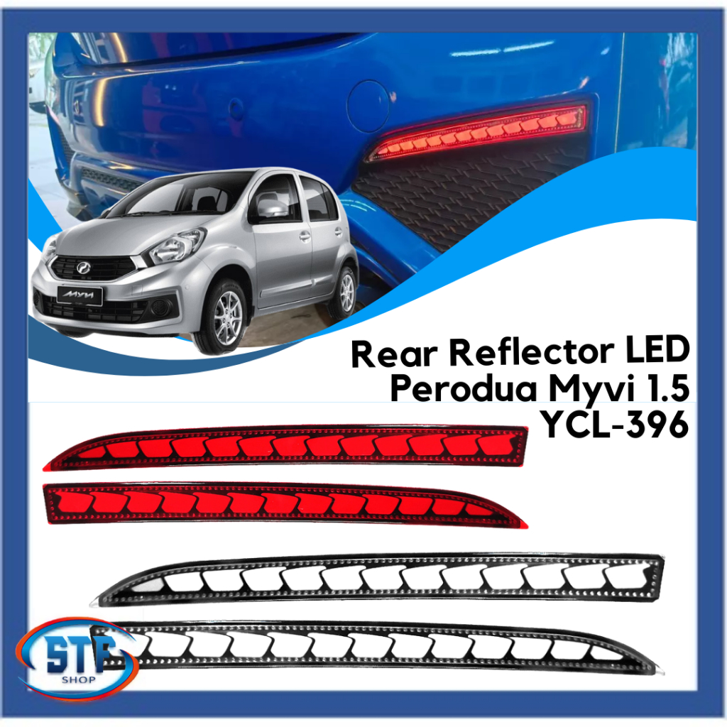 YCL-396 Perodua Myvi Icon SE / Advance 1.5 Dragon Scale Dynamic Rear ...