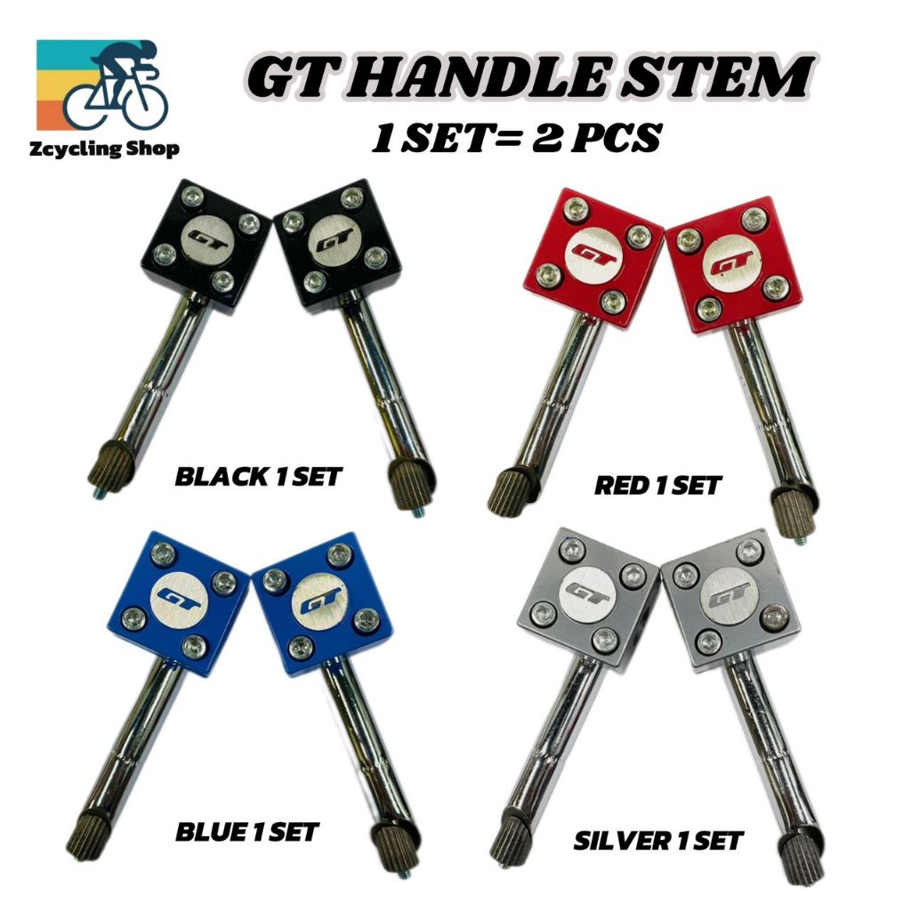 KUALITY TINGGI DAN BAGUS ORI BMX HANDLE STEM DENGAN ( 1SET / 1PAIR = 2 ...