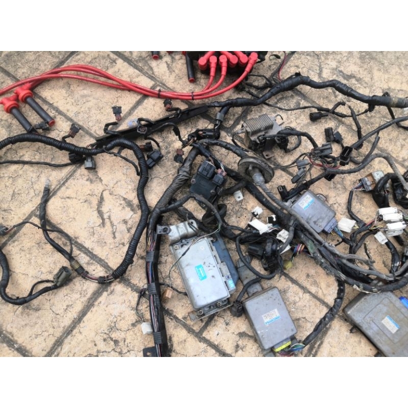 ORIGINAL WIRING ENGINE MITSUBISHI ETERNA TWIN TURBO V6TT PROTON PERDANA ...