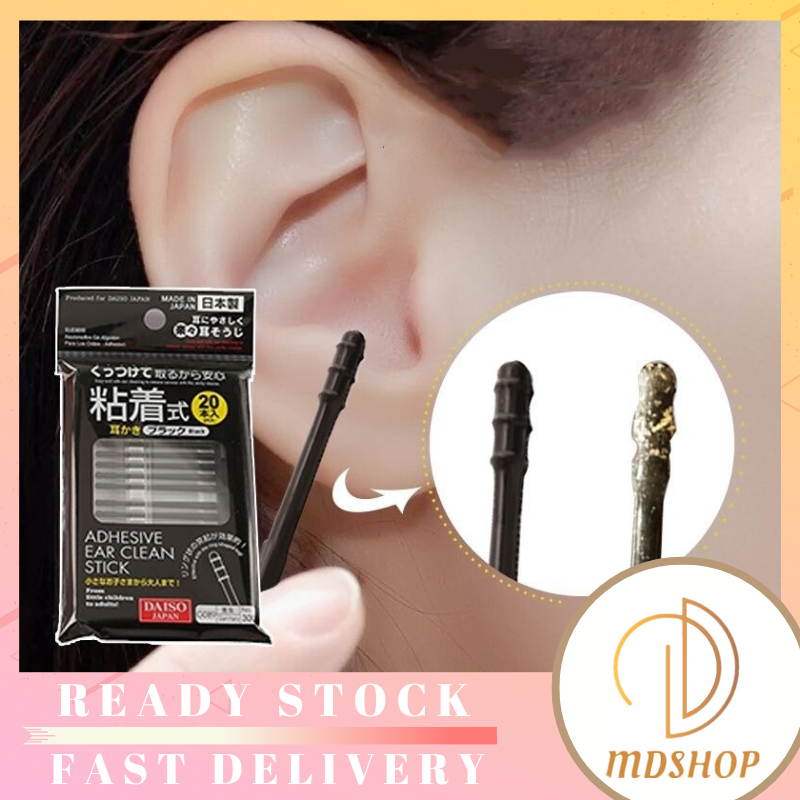 Clean Sticky Ear Picker Sticks Disposable Suction Sticky Adhesive Ear ...
