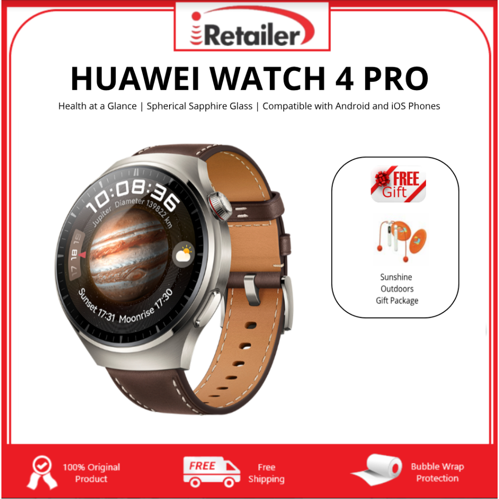 Huawei Watch 4 46mm Watch 4 Pro 48mm 100 Original Huawei Malaysia Warranty Shopee Malaysia