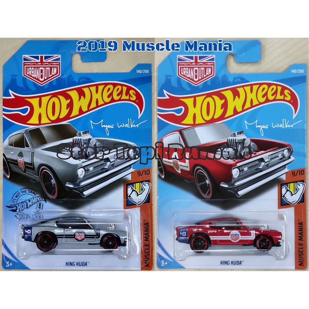 Hot Wheels King Kuda HW Plymouth Custom Barracuda Art Cars Muscle Mania Checkmate Magnus Walker Urban Outlaw Shopee Malaysia