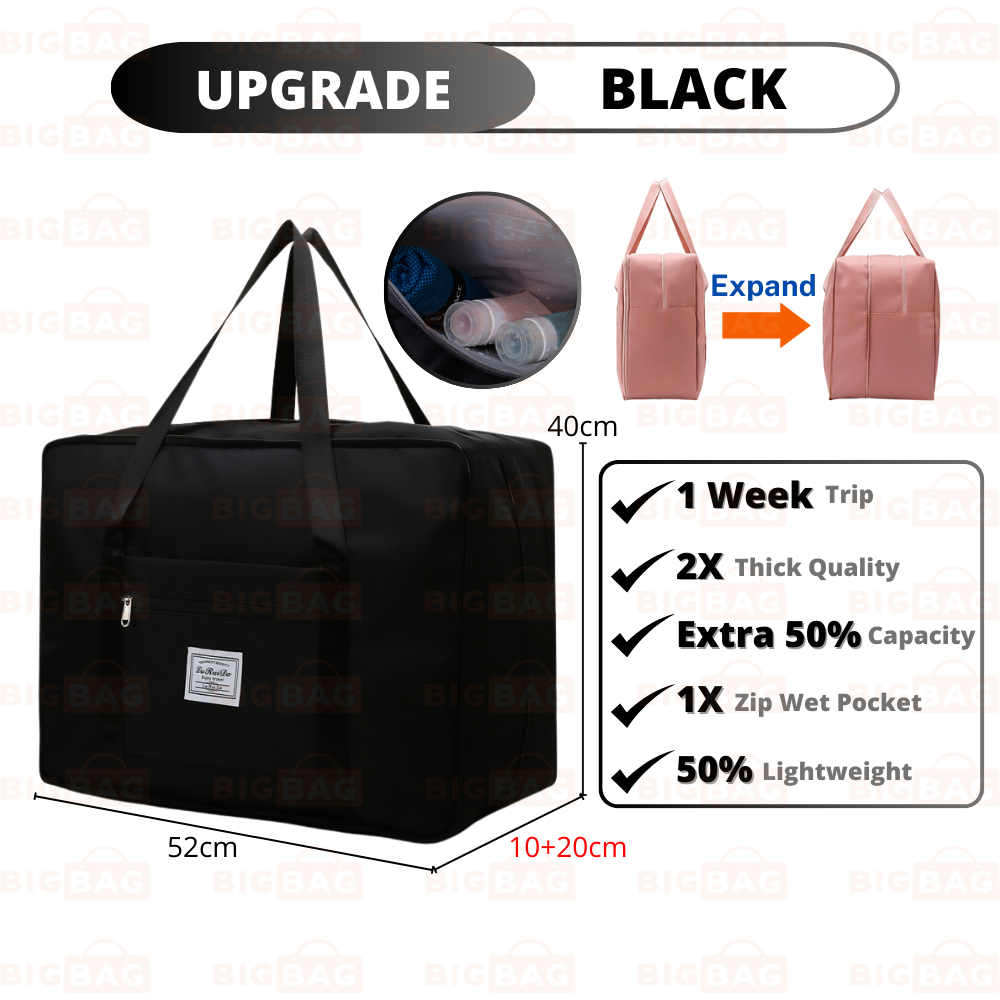 Beg Travel Beg Baju Travel Bag Balik Kampung Waterproof Beg Pakaian Beg Bersalin Ke Hospital Bag Maternity Bag Shopee Malaysia