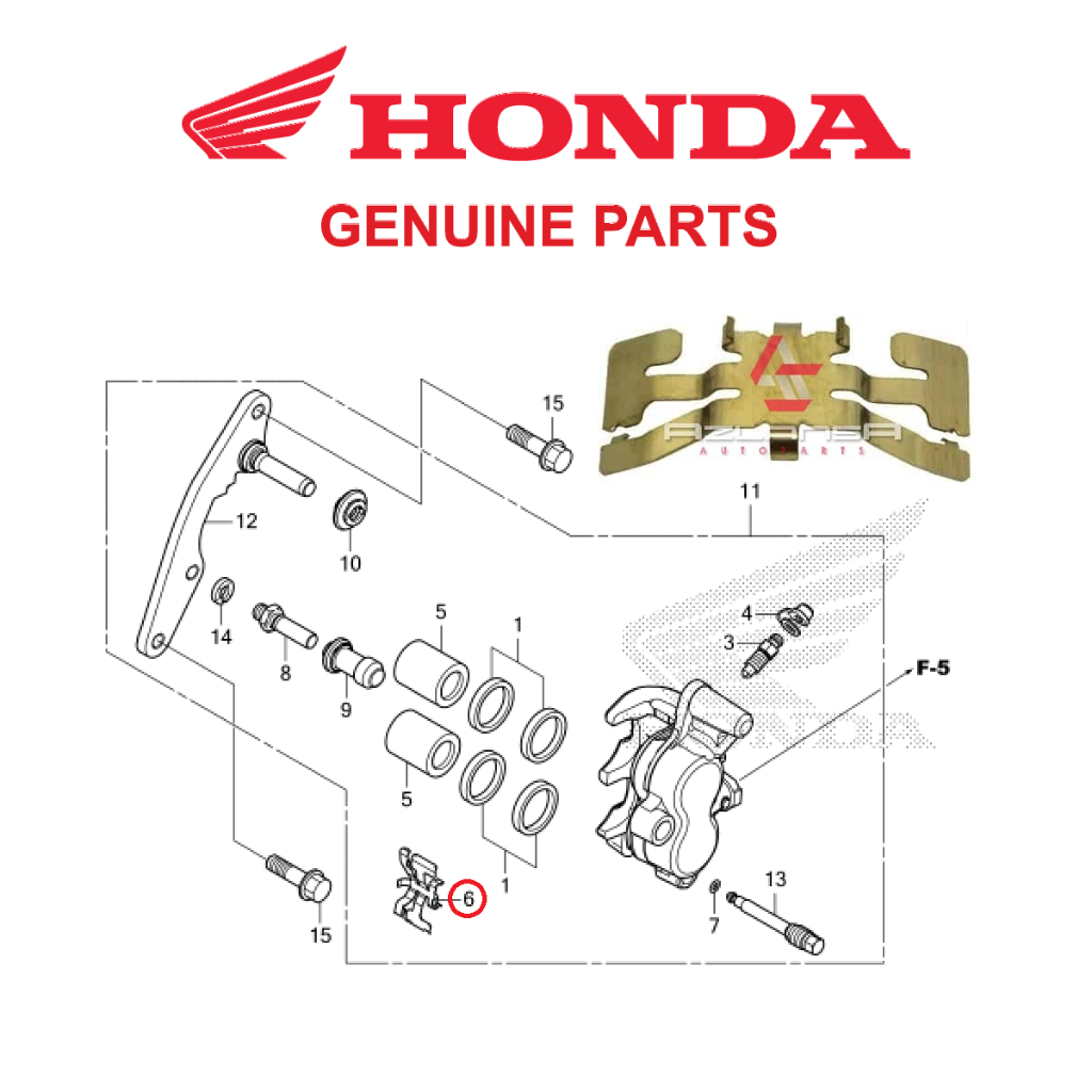 Spring Pad ( 45108-KPH-951 ) ADV 150 & ADV 160 💯 Honda Original ...