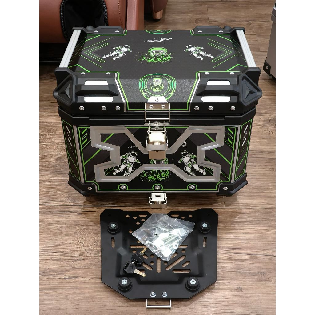 Limited Edition Top Box Astronaut Premium Black 45 Liter 45L Rear ...
