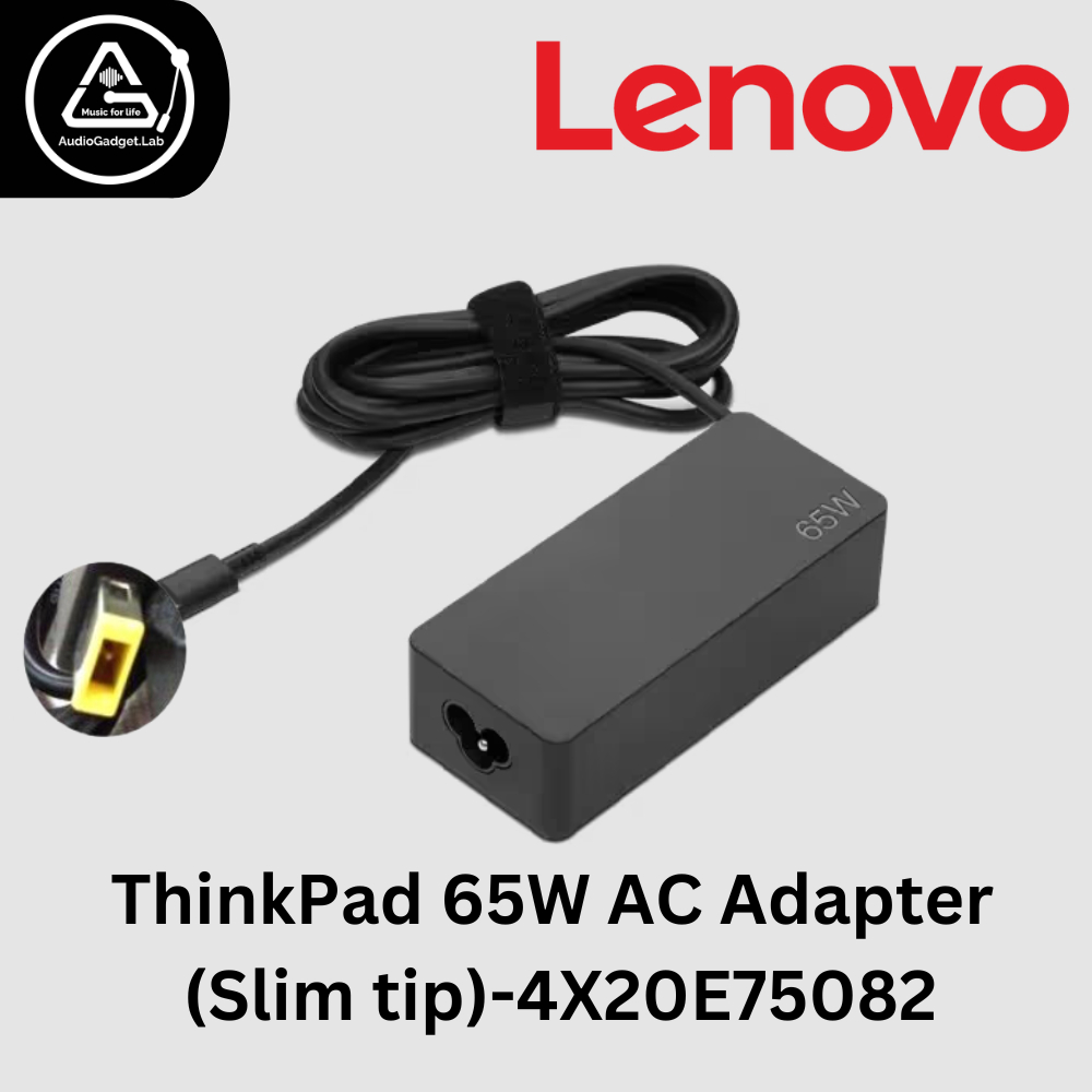 Lenovo ThinkPad 65W AC Adapter (Slim tip) 4X20E75082 | Shopee Malaysia