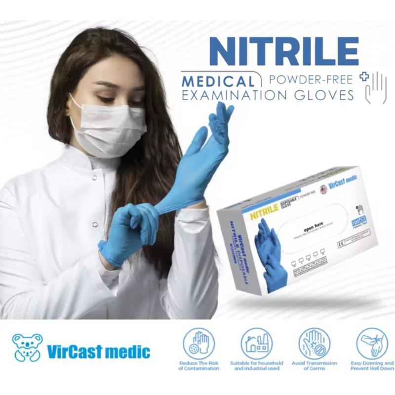 Vircast Medic Glove 100pcs | Shopee Malaysia