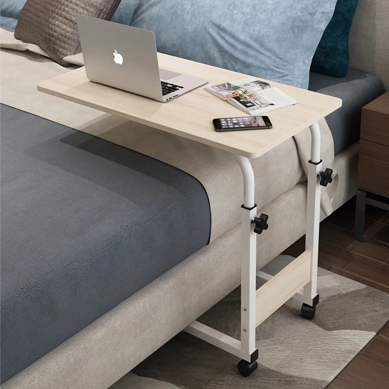 Movable Computer + Book Desk Adjustable Lazy Bedside Table Sofa Laptop