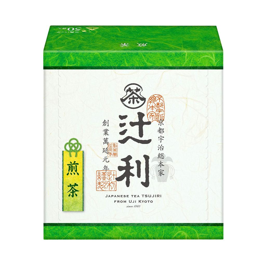 Tsujiri Sen-cha Triangular shaped tea bags 50P 2g (x 50) 【Direct from ...
