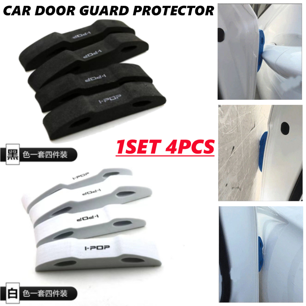 4pcs Car Door Edge Guard Protector I-POP EVA Sponge Foam Anti-Scratch ...