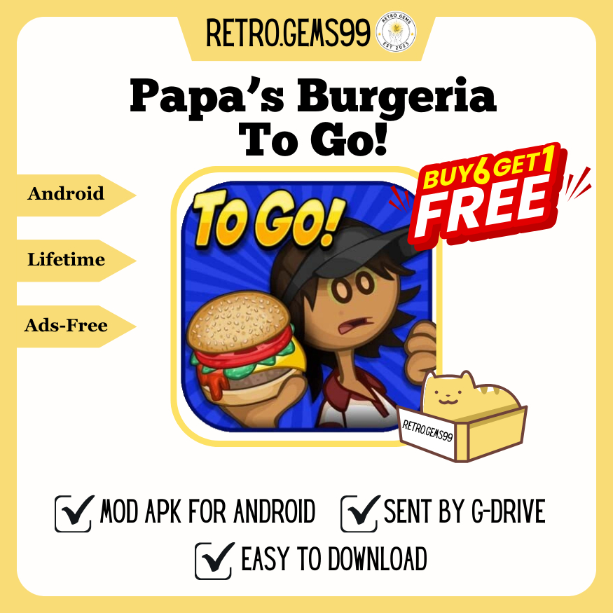 Papa #39 s Burgeria To Go PC / Android 💥 Game Unlocked MOD APK SIM CSL
