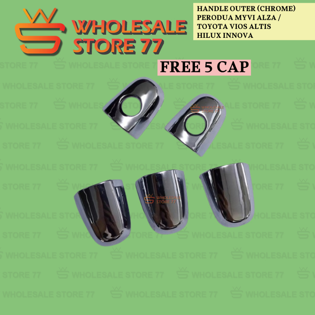 ORIGINAL | PERODUA MYVI ALZA TOYOTA VIOS ALTIS HILUX INNOVA CHROME ...
