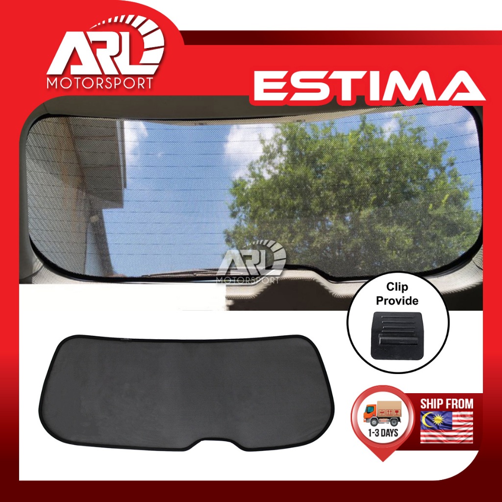 Toyota Estima (2006-2024) Rear Boot Windscreen Car Sunshade Trim Estima ...