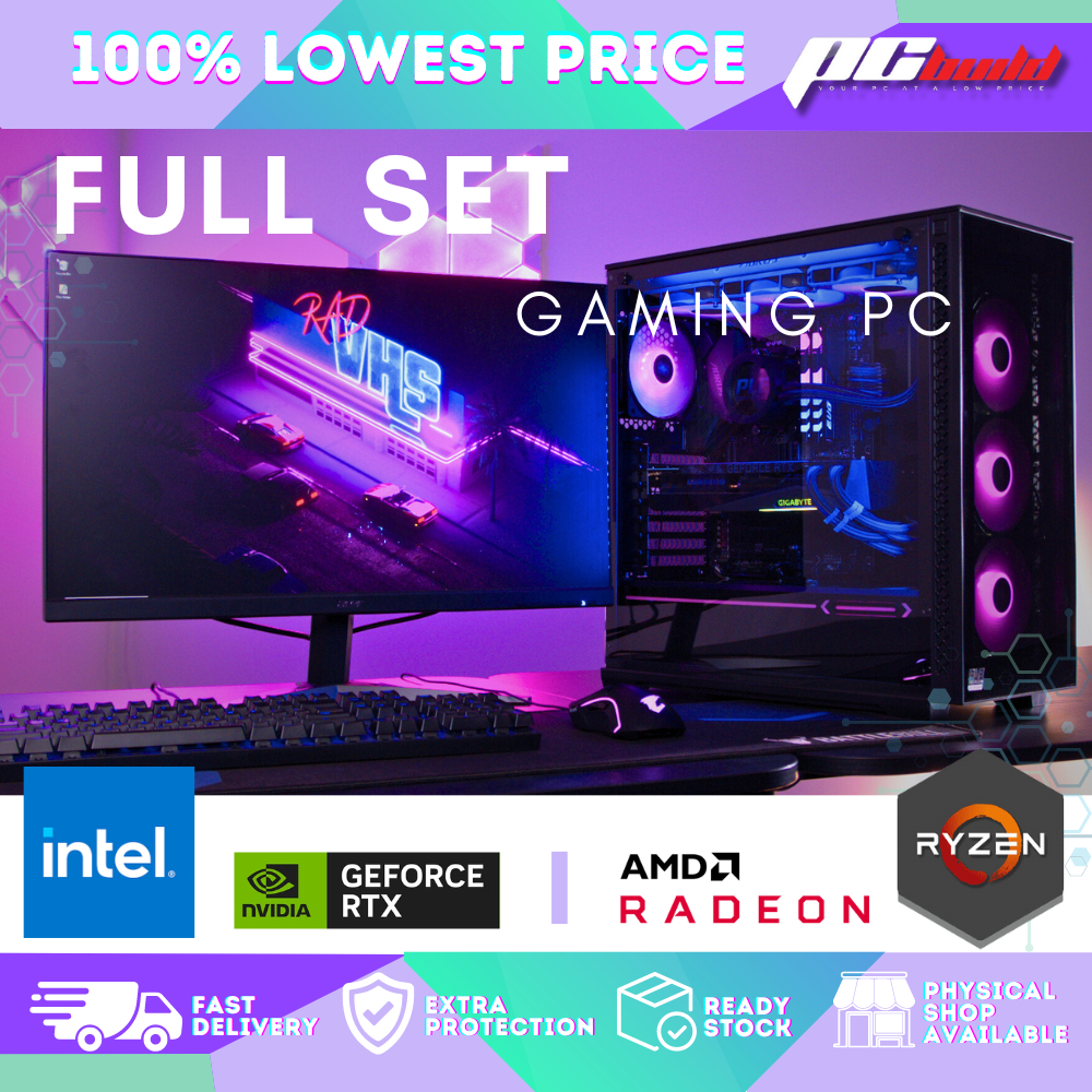 BUDGET PC GAMING CPU GAMING DESKTOP COMPUTER CPU RYZEN Shopee