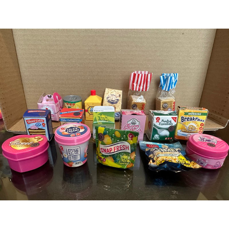 Shopkins Toys Mini Pack & Loose Figures (preloved) Shopee Malaysia