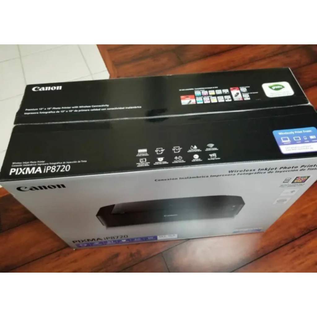 Brand New Canon Pixma ip8720 Wireless Inkjet Photo wideformat 13X19 Printer Shopee Malaysia
