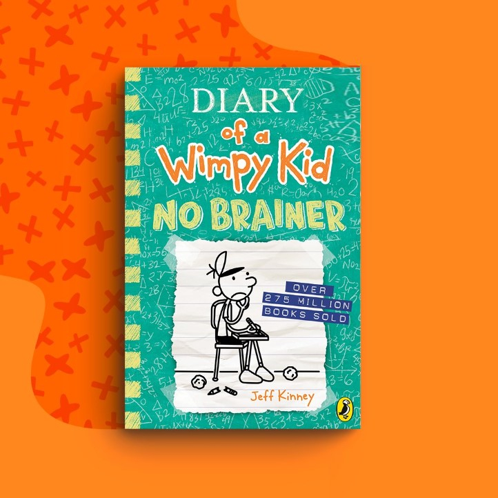 Diary Of A Wimpy Kid Collection 19 Books Set No Brainer, Diper O Everloede,  Big Shot, The Deep End, Wrecking Ball