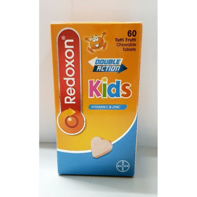 REDOXON KIDS DOUBLE ACTION 60 CHEW TABS | Shopee Malaysia