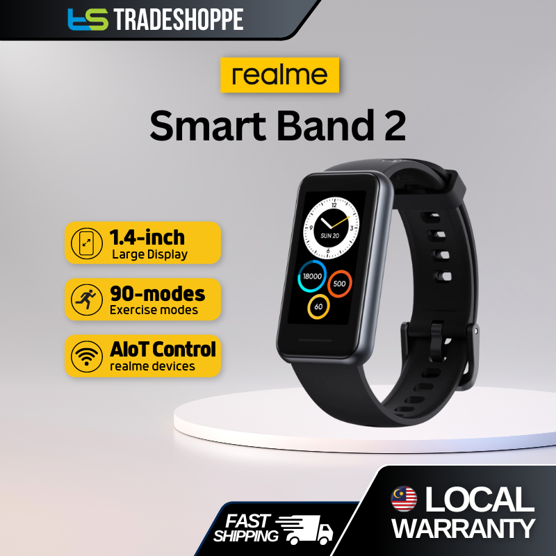 realme Band 2 Smart SpO2 Color Display Sports Tracker Heart Rate